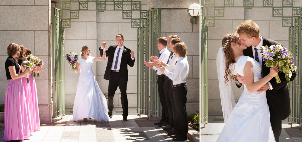 LDS Temple Wedding Photography