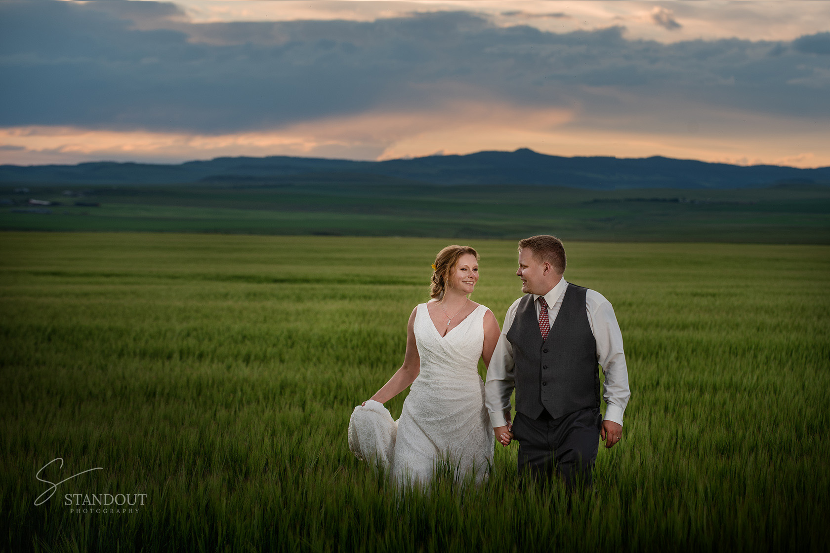 Evan and Stefanie~ Heritage Acres Museum-Pincher Creek Wedding Photographer