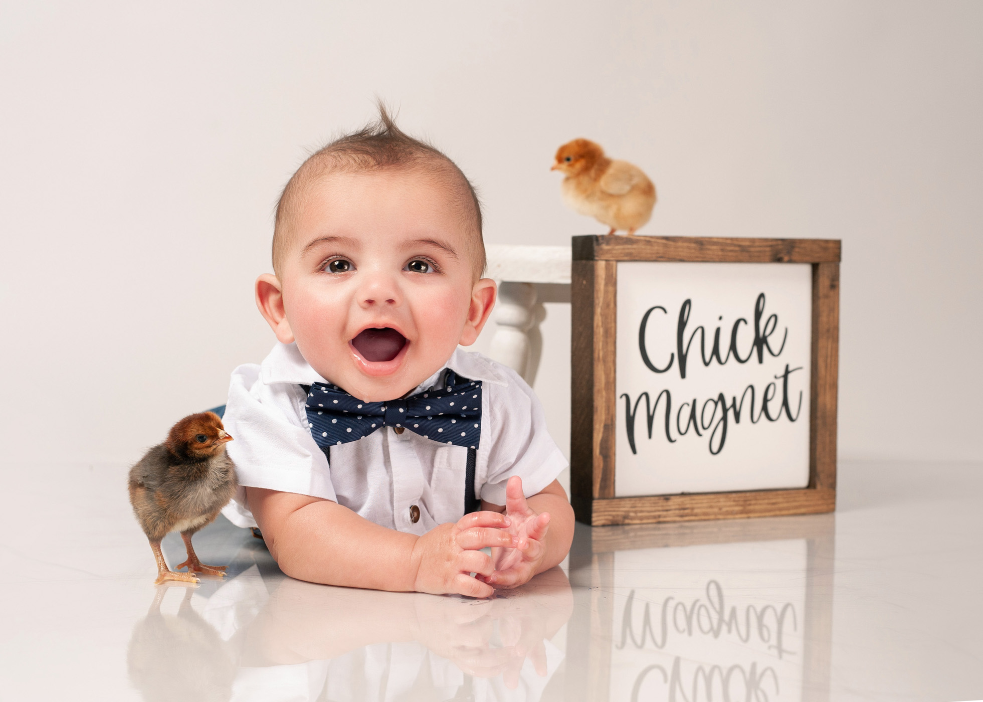 Easter Sessions at the Studio and Baby Chicks- Lethbridge, Alberta